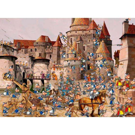 Puzzle Grafika L'Attaque du Château de 2000 Pzs Puzzle Grafika L'Attaque du Château de 2000 Pzs
