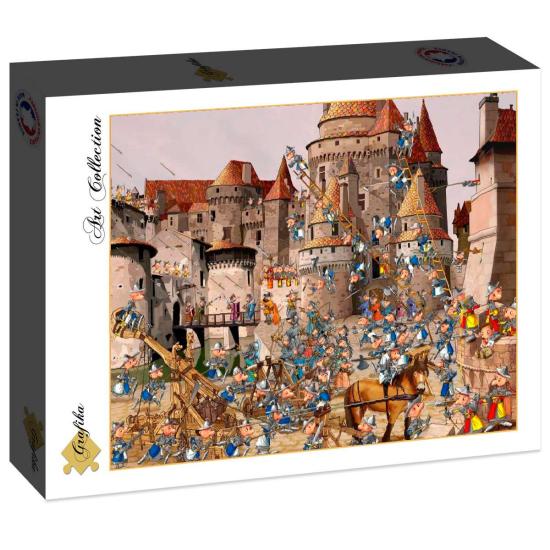 Puzzle Grafika L'Attaque du Château de 2000 Pzs Puzzle Grafika L'Attaque du Château de 2000 Pzs
