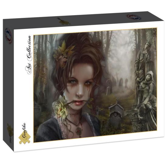 Puzzle Grafika Le Cimetière 2000 Pièces