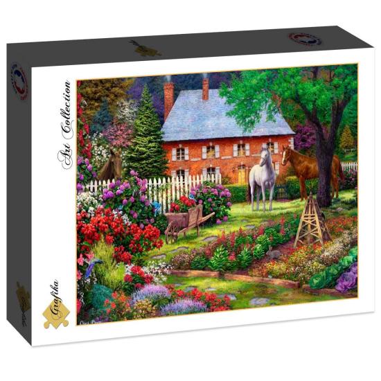 Puzzle Grafika Le Doux Jardin 2000 Pièces