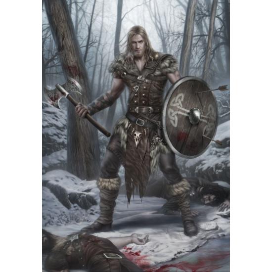 Puzzle Grafika Le Guerrier de 1000 Pièces