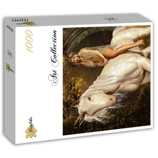 Puzzle Grafika La Fée et la Licorne 1000 Pièces
