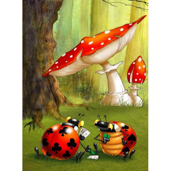 Puzzle Grafika Le Poker 2000 Pièces