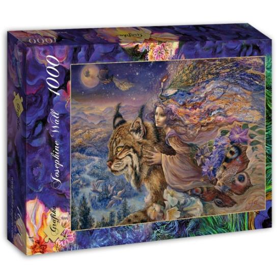 Puzzle Grafika Le Vol du Lynx 1000 pièces