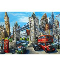 Puzzle Grafika Voici Londres 1500 Pièces