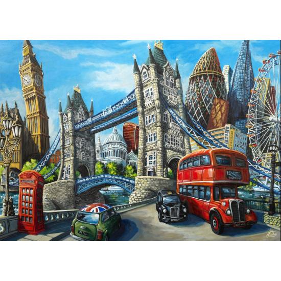 Puzzle Grafika Voici Londres 1500 Pièces