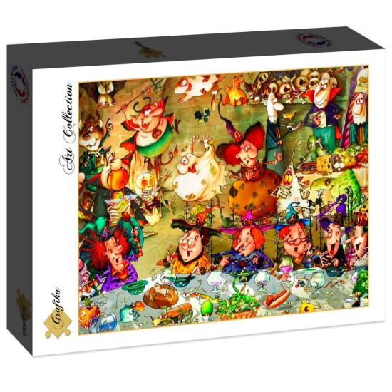 Puzzle Grafika Fête des Sorcières 2000 Pièces