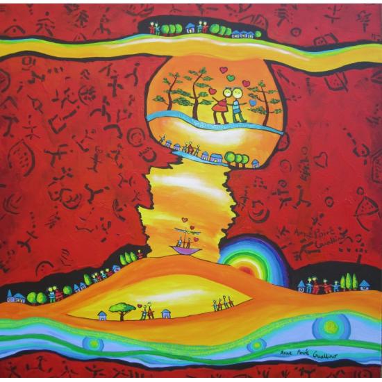 Grafika Puzzle Fleur Colorée 1000 Pièces