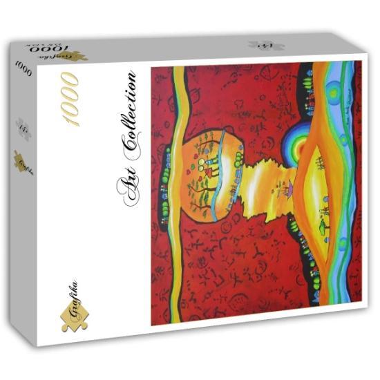 Grafika Puzzle Fleur Colorée 1000 Pièces