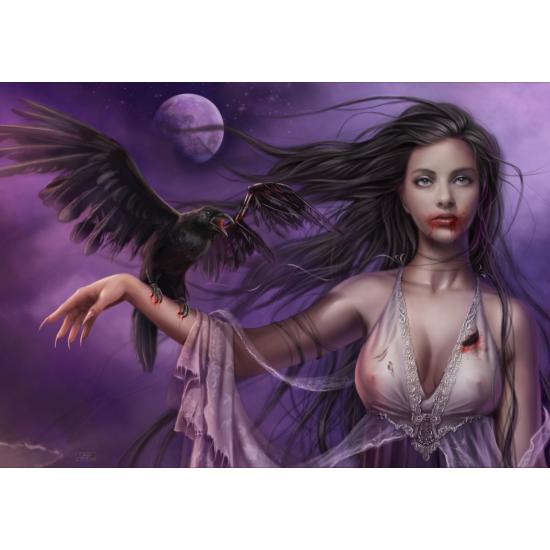 Puzzle Grafika Cri au clair de lune 1000 pièces