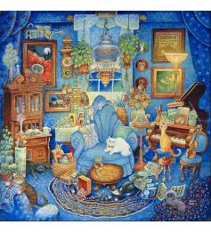 Puzzle Grafika Agneatha et Avril sur un tapis persan 1000 Pcs