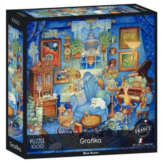 Puzzle Grafika Agneatha et Avril sur un tapis persan 1000 Pcs