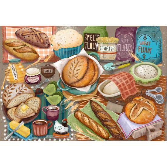 Puzzle Grafika Pain Maison 1000 Pieces