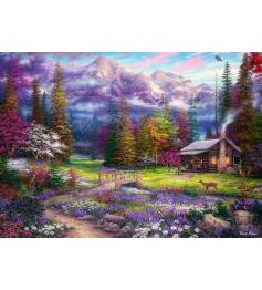Puzzle Grafika Inspiration printanière dans le pré 1000 pièces
