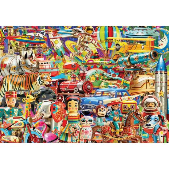 Puzzle Grafika Jouets Rétro 1000 Pieces