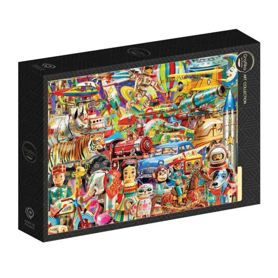 Puzzle Grafika Jouets Rétro 1000 Pieces