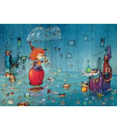 Puzzle Grafika La Sorcière Mouillée de 1000 Pcs