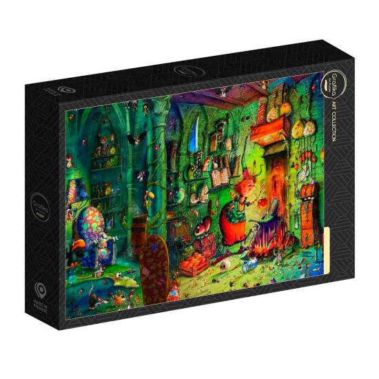 Puzzle Grafika La Sorcière et la Pomme de 1000 Pieces