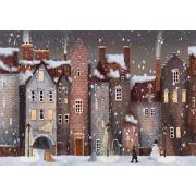 Puzzle Grafika La Ville Sous La Neige 1000 Pcs