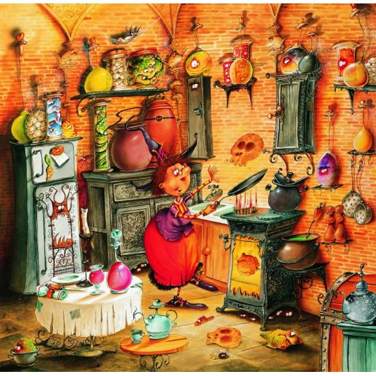 Puzzle Grafika La Cuisine de la Sorcière 1000 Pièces