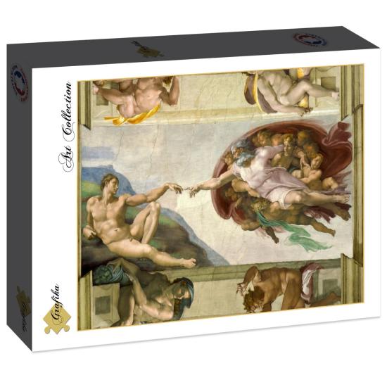 Puzzle Grafika La Création d'Adam 2000 Pièces