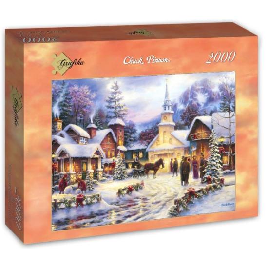 Puzzle Grafika La Foi de l'Esprit de Noël 2000 Pièces