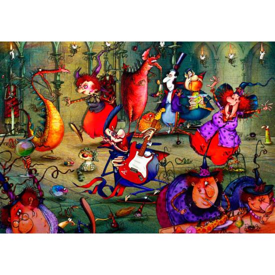 Puzzle Grafika La Fête des Sorcières de 1000 Pieces