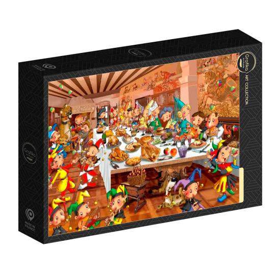 Puzzle Grafika La Fête Médiévale 1000 Pieces