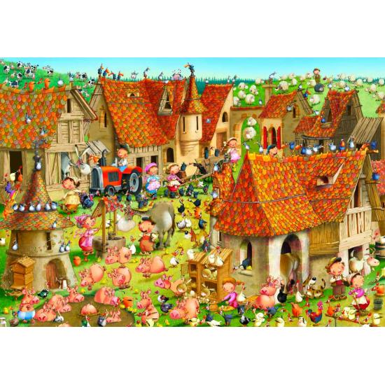 Puzzle Grafika La Ferme de 1000 Pieces