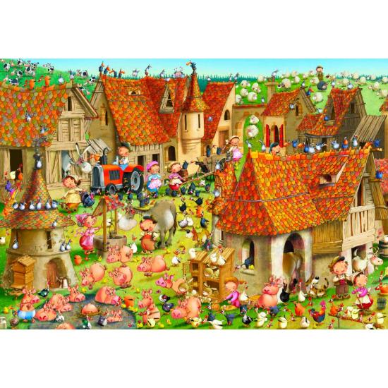 Puzzle Grafika La Ferme de 1000 Pieces
