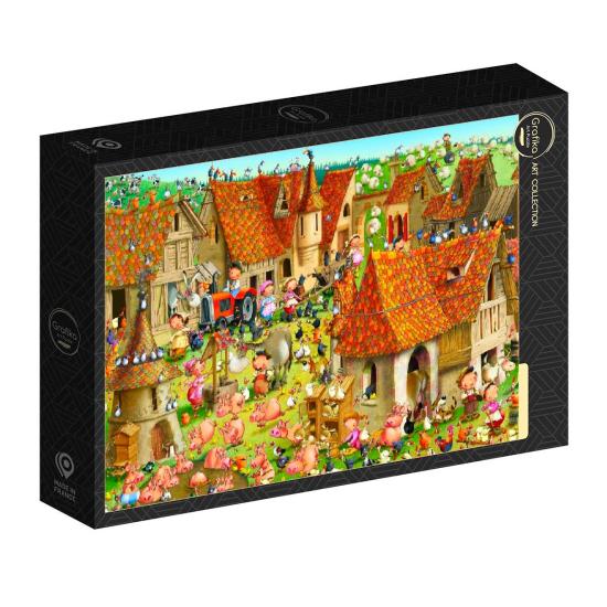 Puzzle Grafika La Ferme de 1000 Pieces