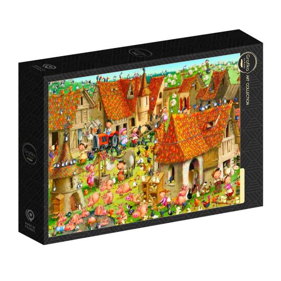 Puzzle Grafika La Ferme de 1000 Pieces