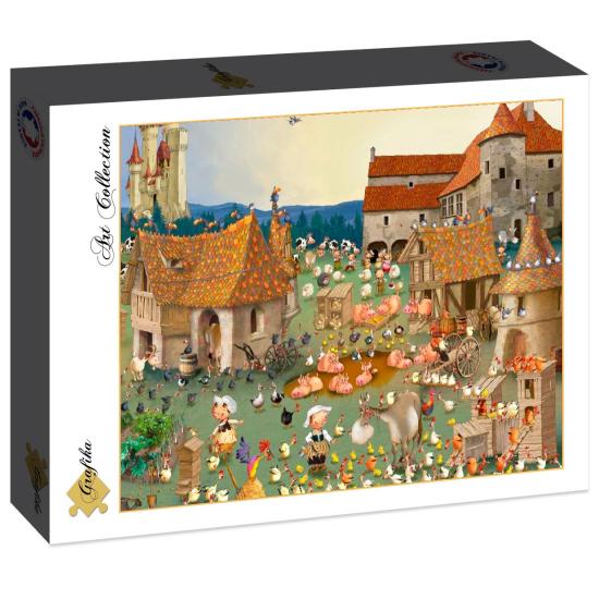 Puzzle Grafika La Vieille Ferme 2000 Pièces