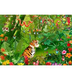 Puzzle Grafika La Jungle de 1000 Pieces