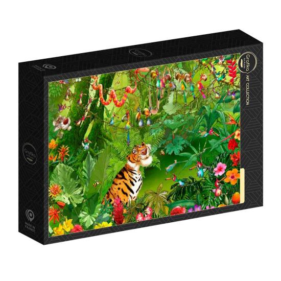 Puzzle Grafika La Jungle de 1000 Pieces