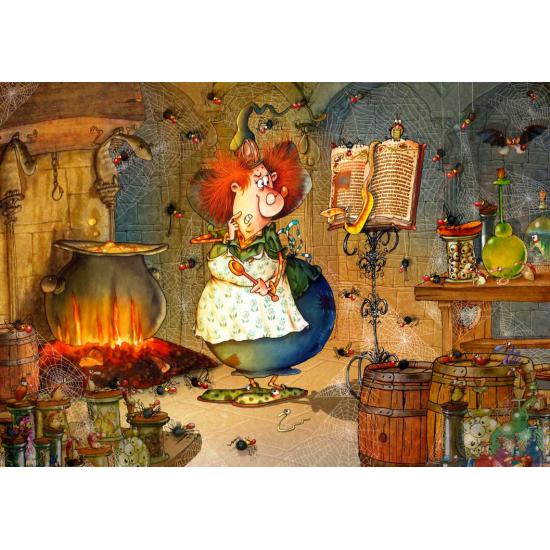 Puzzle Grafika La Recette de la Sorcière de 1000 Pieces Puzzle Grafika La Recette de la Sorcière de 1000 Pieces