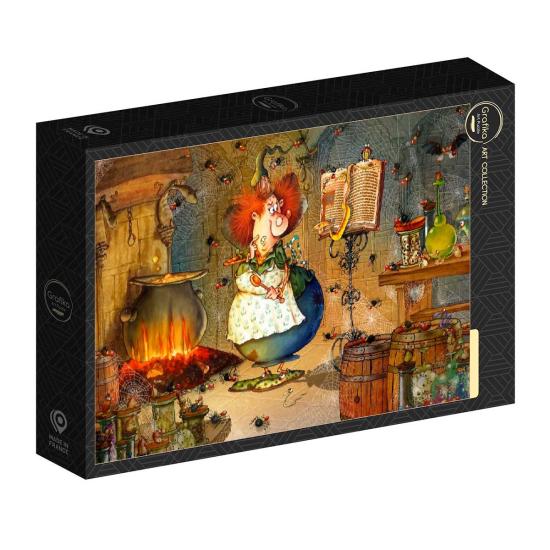 Puzzle Grafika La Recette de la Sorcière de 1000 Pieces Puzzle Grafika La Recette de la Sorcière de 1000 Pieces