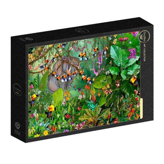Puzzle Grafika La Jungle de 1000 Pieces Puzzle Grafika La Jungle de 1000 Pieces