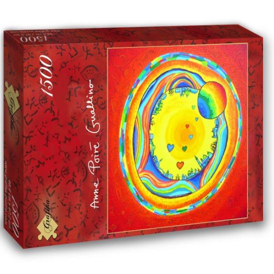 Puzzle Grafika Les Heures Riches de la Sérénité Colorée de 1500