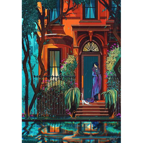 Puzzle Grafika Madame Kat 1000 Pieces
