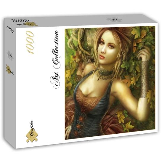Puzzle Grafika Manteau de Feuilles 1000 Pièces