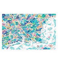 Puzzle Grafika Marseille 1000 Pieces