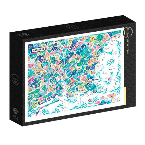 Puzzle Grafika Marseille 1000 Pieces