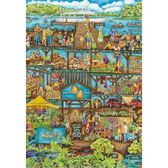 Puzzle Grafika Marché Fermier 1000 Pieces Puzzle Grafika Marché Fermier 1000 Pieces