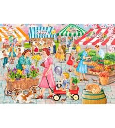 Puzzle Grafika Marché De Printemps De Smallburg 1000 Pieces