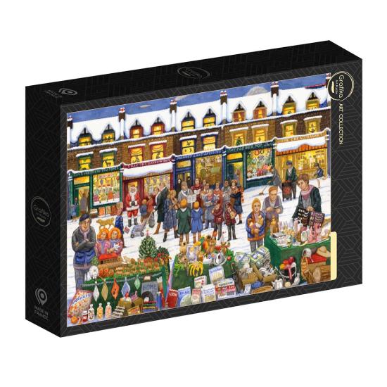 Puzzle Grafika Marché De Noël De L'Alphabet 1000 Pieces