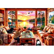 Puzzle Grafika Pendant Qu'Ils Pêchent 1000 Pieces