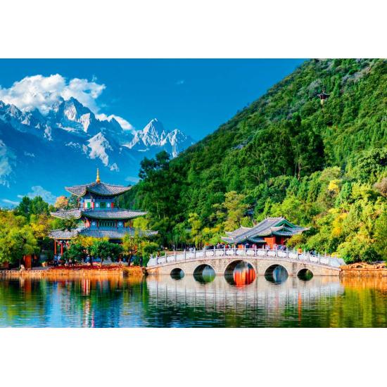 Grafika Puzzle Jade Dragon Snow Mountain 1000 pièces