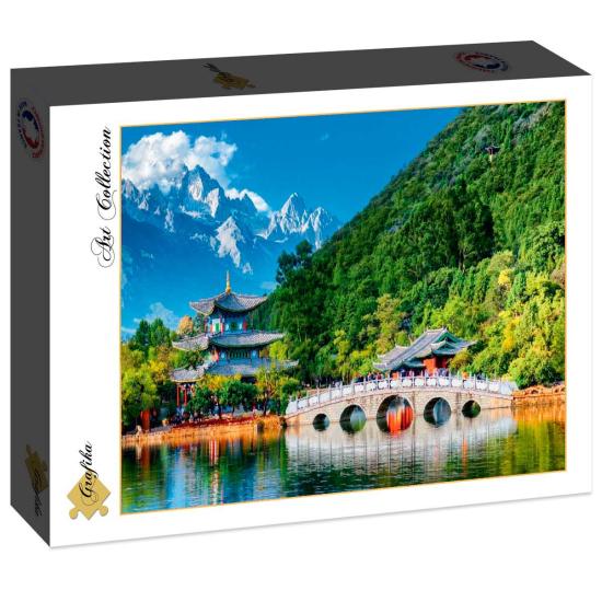 Grafika Puzzle Jade Dragon Snow Mountain 1000 pièces
