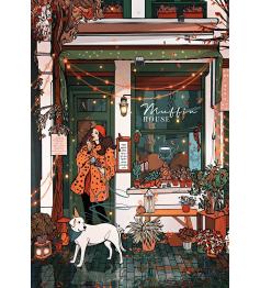 Puzzle Grafika Muffin House 1000 Pieces